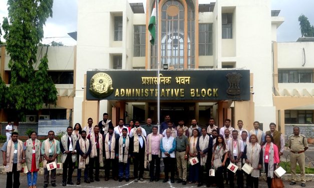 Sri Lankan Journalists and Media Professionals visit University of Hyderabad
