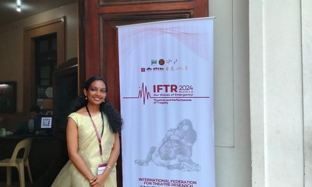 Gopika Mohan presents paper at IFTR 2024