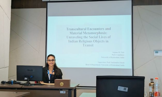 Anjana Nair presents paper at ICAS13 in Indonesia