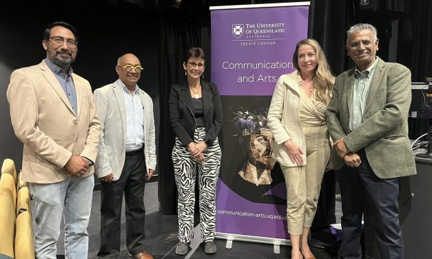 Prof. Vinod Pavarala completes his visiting stint in Australia