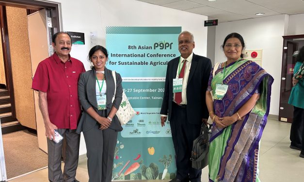 Sethu Kalyani presents paper at World Vegetable Center, Shanhua, Taiwan
