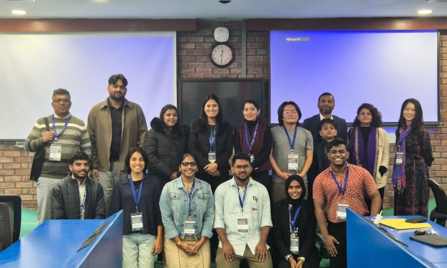 Blessy Mathew presents paper at O.P. Jindal Global University