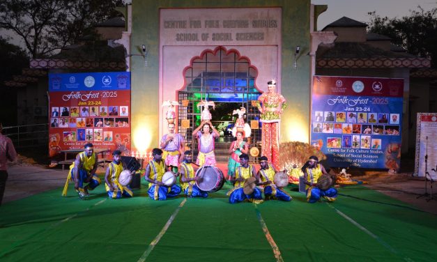 Colourful Folk Fest organized at UoH
