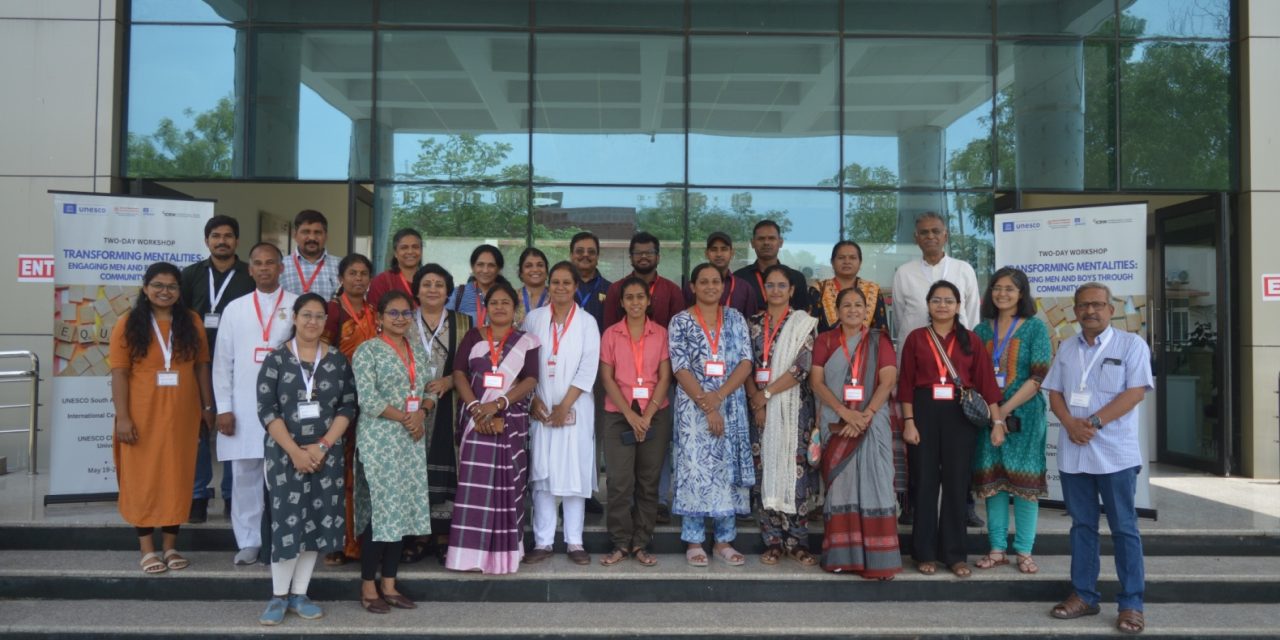 UNESCO workshop calls on Indian community radio stations to rethink masculinities on air