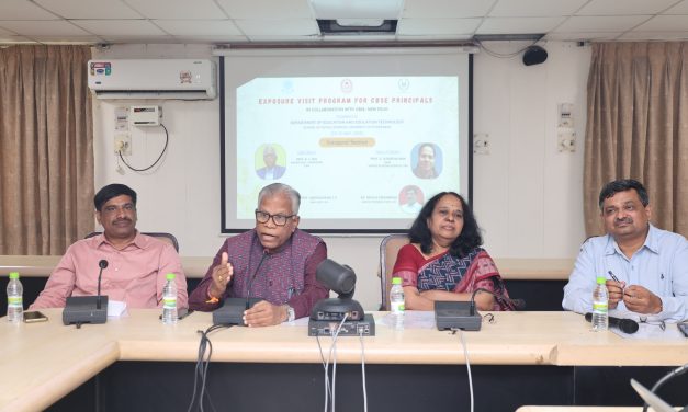 Exposure Visit Programme for CBSE Principals