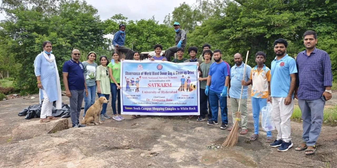 Giving Back to the Community: UoH Celebrates World Blood Donor Day and Promotes Sustainability