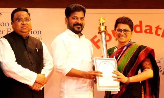 UoH Alumna, Dr. Shilpa Krishna honoured for Social Justice and Community Empowerment Work