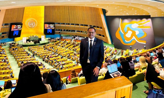 Alumnus Dr. Moses Abraham Bokinala participated in the United Nations High-Level Political Forum on Sustainable Development