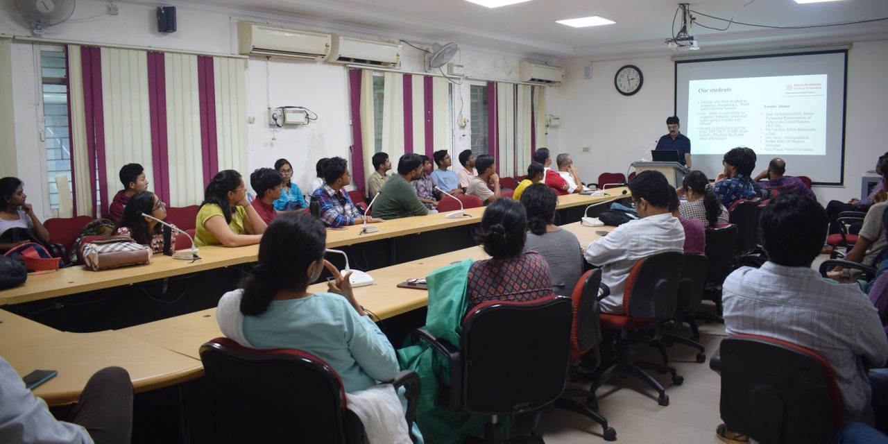 Orientation Session for newly admitted students