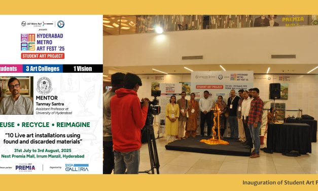 Student Art Project at Next Premia Mall, Hyderabad