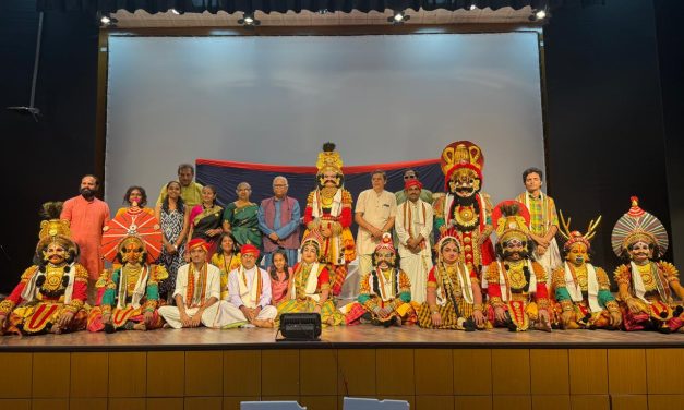 Timeless Elegance: Sri Idagunji Mahaganapati Yakshagana Mandali Mesmerizes University of Hyderabad Audience