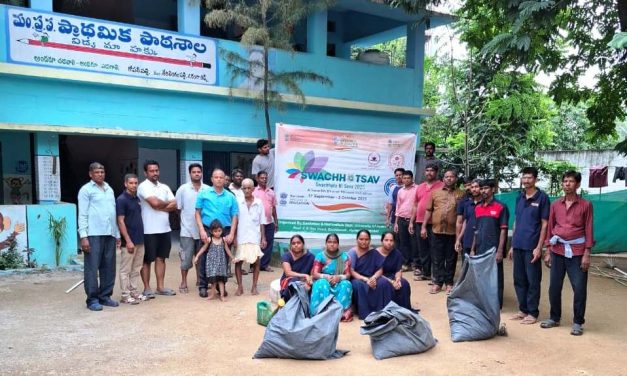 Cleaning for a Cause: UoH Team & Community Join Hands for Swachhata Hi Seva Campaign!