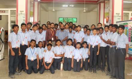 Curious Minds from Kallam Anji Reddy Vidyalaya Explore the IGM Library