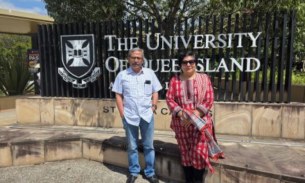UoH Faculty Visit University of Queensland under SPARC Project on Community Media and Decolonisation