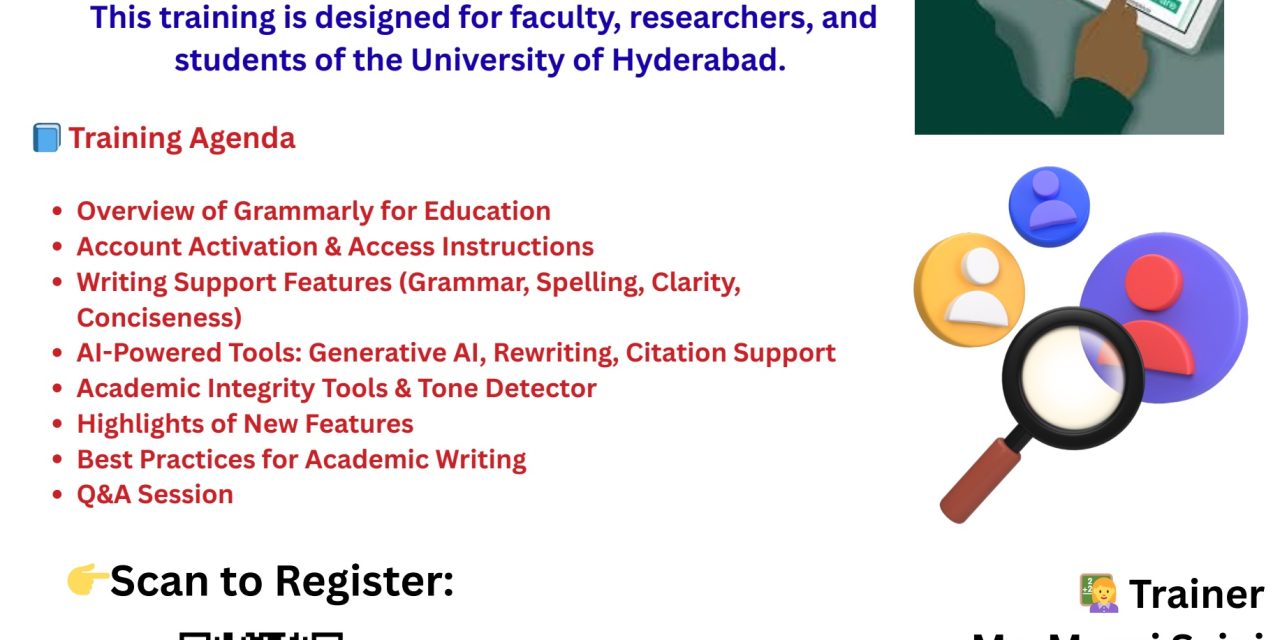 IGML Conducts Grammarly EDU User Training Session