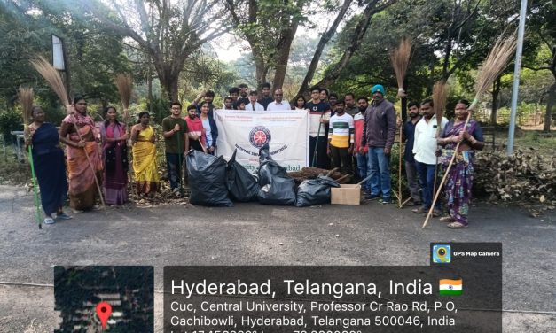NSS Cell conducts cleanup drive at School of Medical Sciences