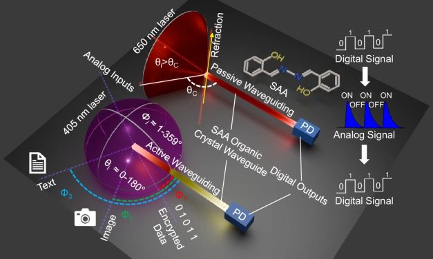 Organic Crystal Breakthrough Paves the Way for Next-Generation All-Angle Light Communication