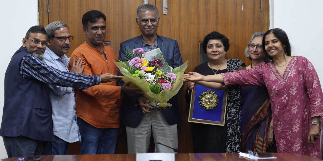 Department of Communication Felicitates Prof. Vinod Pavarala for His Academic and Institutional Contributions on His Retirement