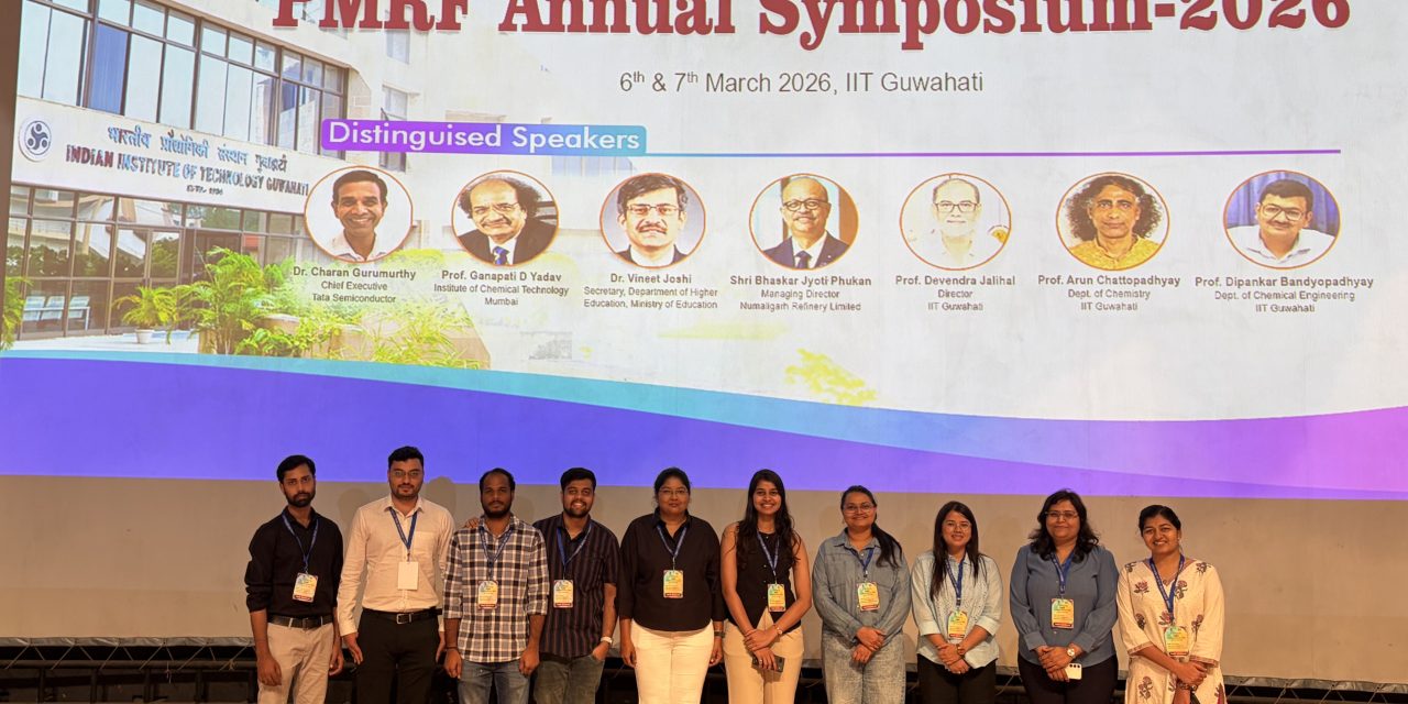 PMRF Scholars Shine at IIT-Guwahati 2026 Symposium — Research, Rigor & National Spotlight!
