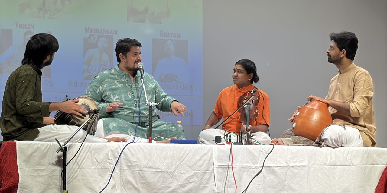 Basant Utsav: A Captivating Night of Carnatic Mastery