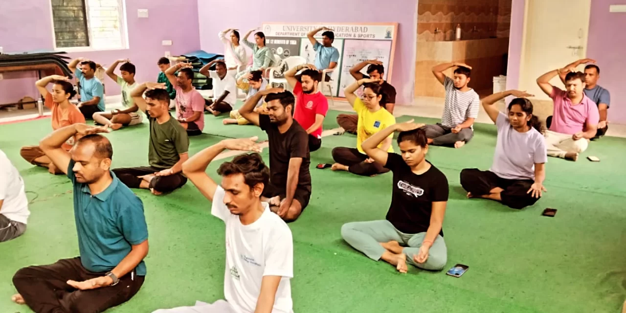 Mind Over Matter: University Hosts Rejuvenating Sahaja Yoga Session