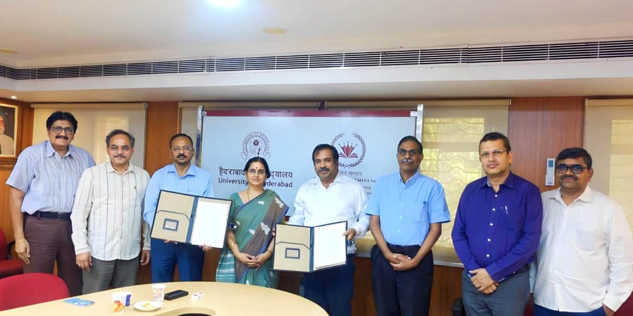 University of Hyderabad Signs MoU with INFORM: Strengthening Action-Oriented Climate Resilience and SDG Initiatives