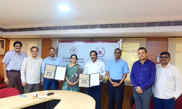 University of Hyderabad Signs MoU with INFORM: Strengthening Action-Oriented Climate Resilience and SDG Initiatives