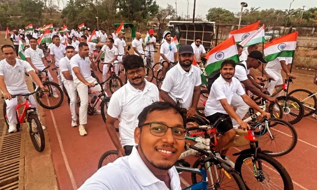 UoH Pedals for Health: Over 100 Campus Cyclists Participate in World Bicycle Day Rally