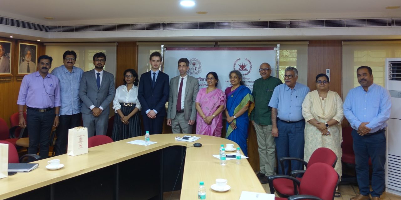 French Consulate Delegation to the University of Hyderabad