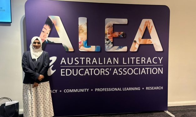 Aisha Sultana, Research Scholar at CELS Presented a paper at ALEA in Fremantle, Western Australia