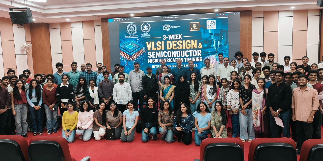 Unique Semiconductor Training Programme; Students Take Home Self-Fabricated Thin Film Transistor