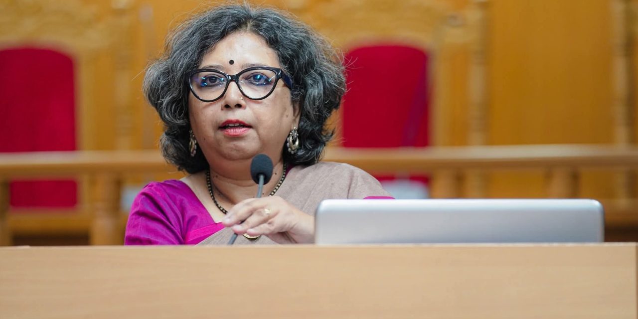 Decoding Ancient Knowledge: Prof. Suchandra Ghosh speaks on ‘Inscribing Thoughts: Script, Knowledge, and Cultural Exchange’ at Sister Nivedita University FDP   