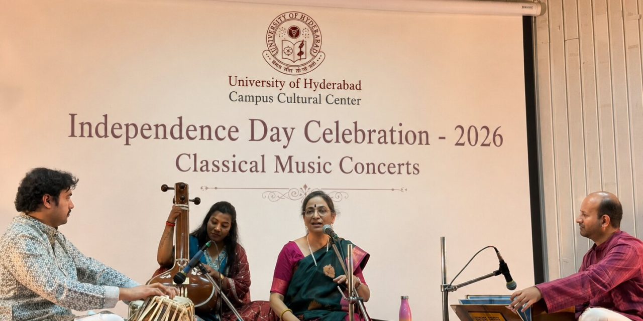 Echoes of 1947: UoH Honors Musical Tradition with Soulful Independence Eve Recitals