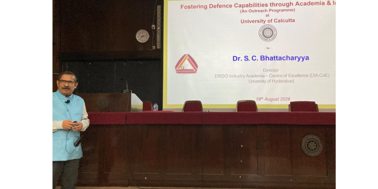 Bridging Academia and Defence: DIA-CoE Hosts High-Impact Outreach at Calcutta University