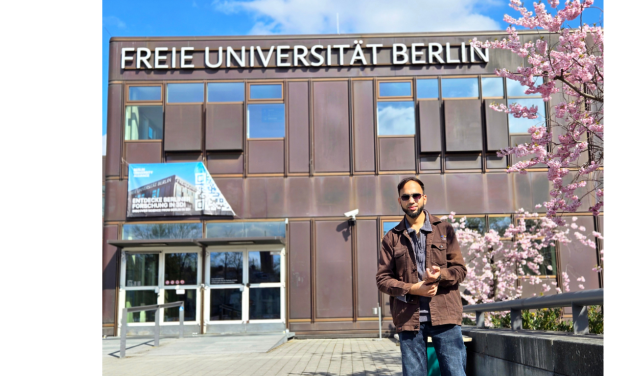 Research Scholar Shadab Khan Earns Prestigious DAAD Fellowship at Freie Universität Berlin