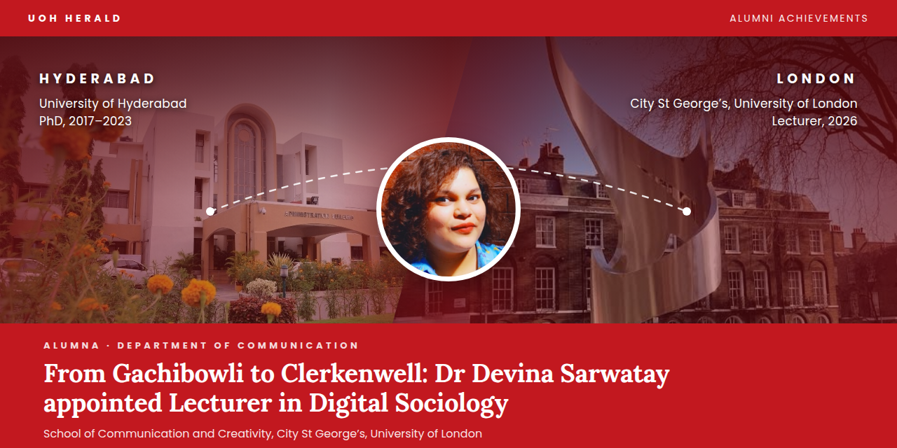 Communication Alumna Dr. Devina Sarwatay Joins City St George’s as Lecturer
