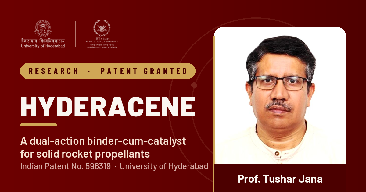 HYDERACENE: A Breakthrough Indian Innovation for Aerospace & Defence