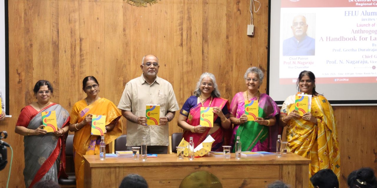 Anthrogogy in Use: A Handbook for Language Educators Launched in Chennai and Hyderabad