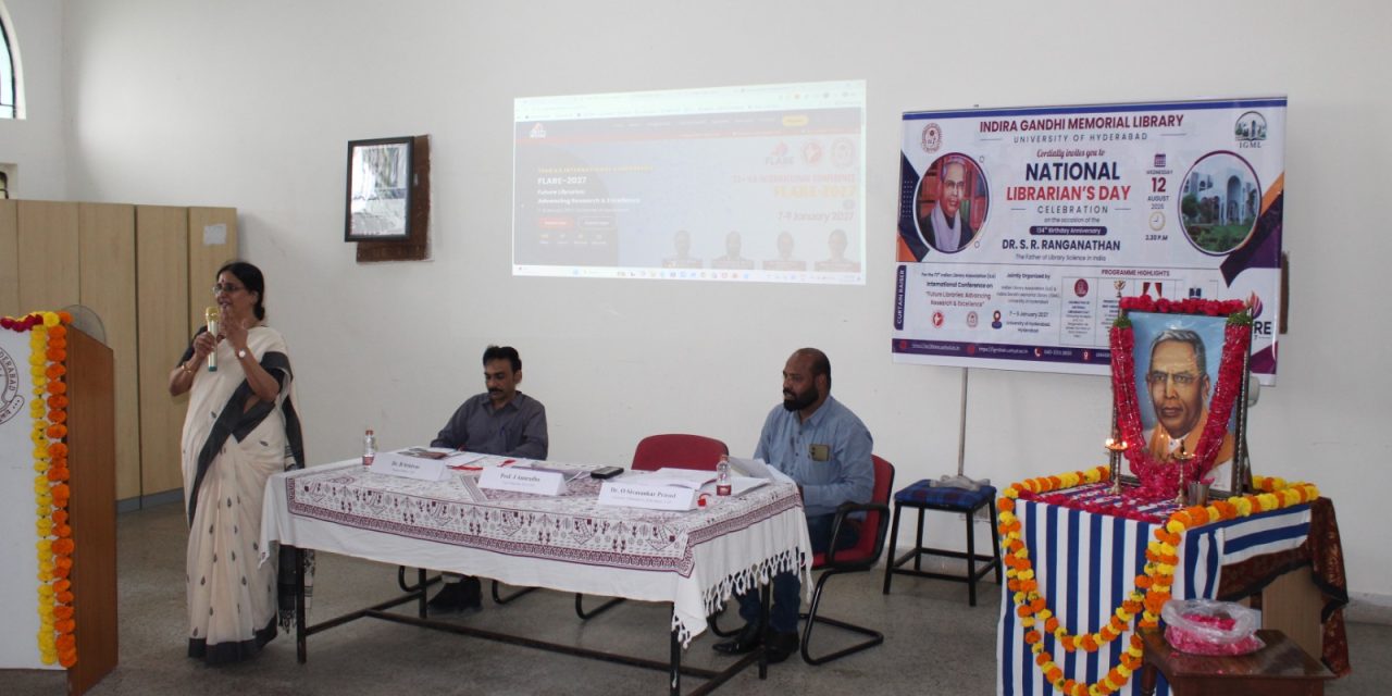Indira Gandhi Memorial Library Commemorates 134th National Librarians’ Day and Unveils FLARE 2027
