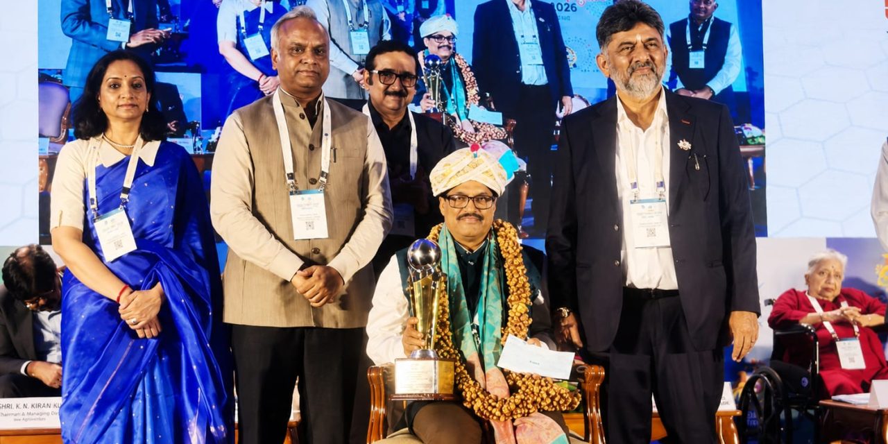 Alumnus Prof. B. L. V. Prasad Conferred Prestigious Prof. C.N.R. Rao Bengaluru India Nano Science Award 2026