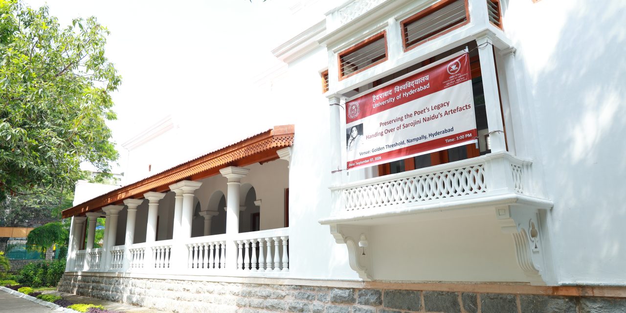 University of Hyderabad Preserves the Legacy of Smt. Sarojini Naidu – Artefacts Handed Over at Golden Threshold