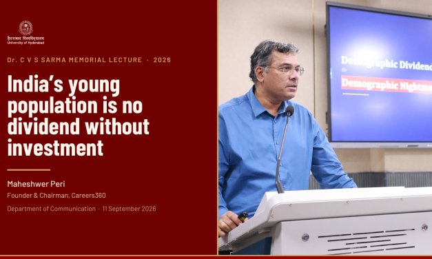 India’s Young Population Is No Dividend Without Investment, Warns Maheshwer Peri