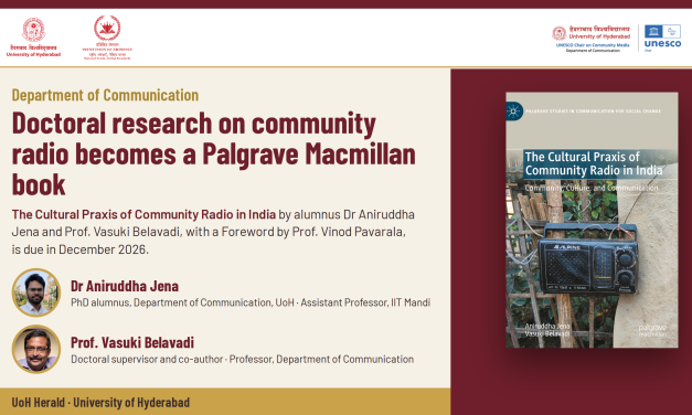Alumnus’s doctoral research on community radio to be published by Palgrave Macmillan
