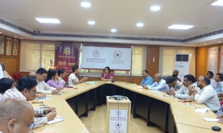 हैदराबाद विश्वविद्यालय में ‘हिंदी माह’ का शुभारंभ   
